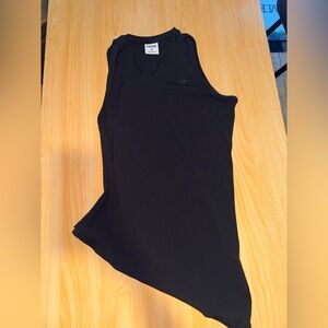 Gymshark Sleek Black Tank Top